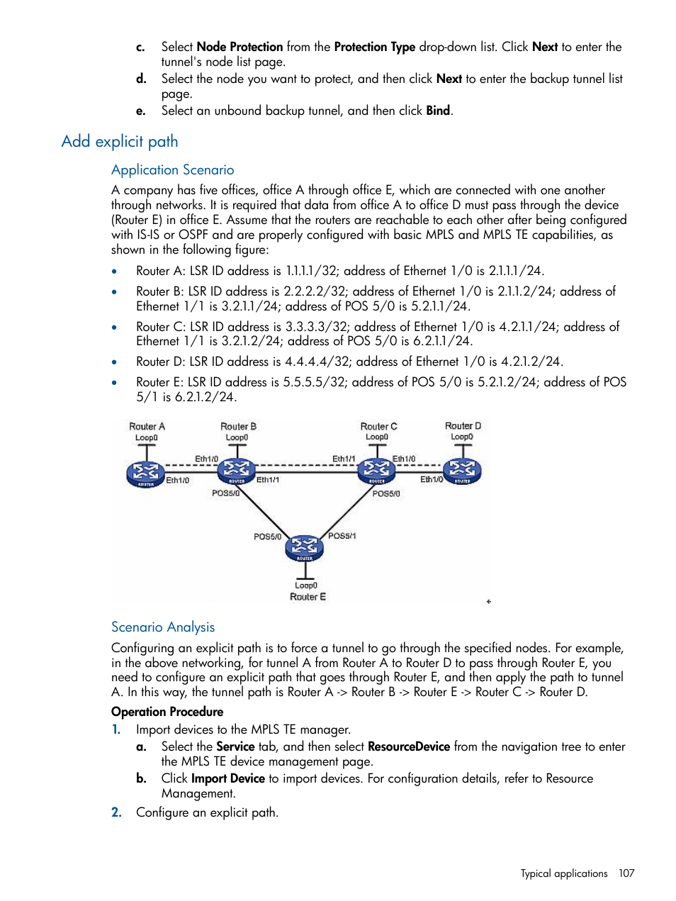 Add explicit path | HP Intelligent Management Center Licenses User Manual | Page 107 / 140