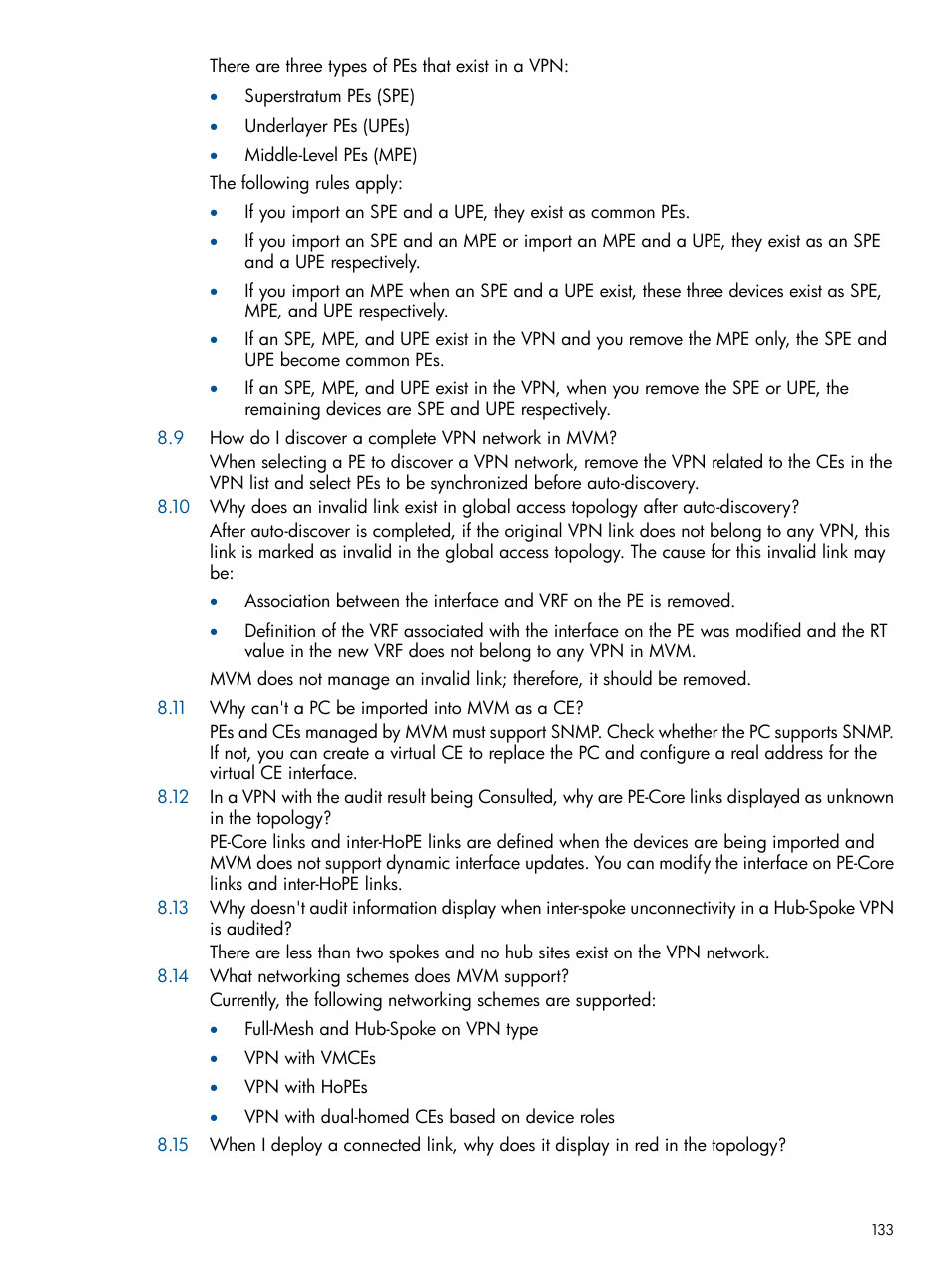 HP Intelligent Management Center Licenses User Manual | Page 133 / 140