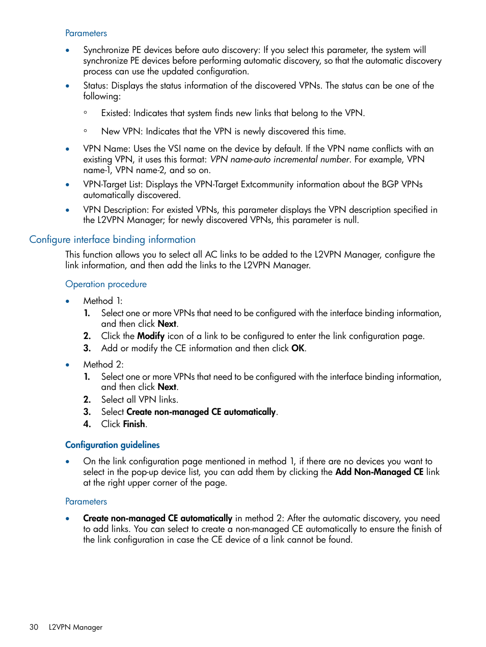 Configure interface binding information | HP Intelligent Management Center Licenses User Manual | Page 30 / 140