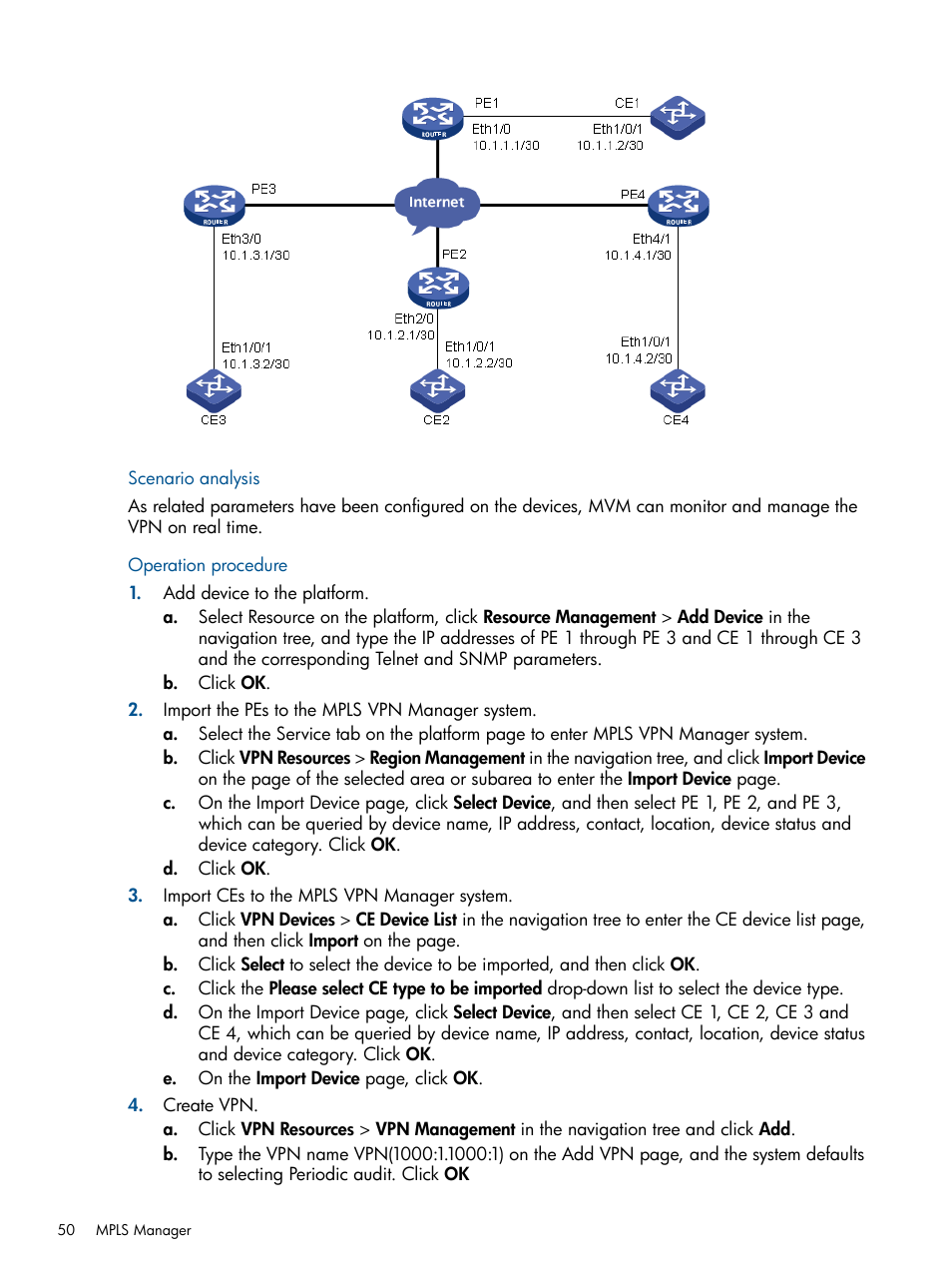 HP Intelligent Management Center Licenses User Manual | Page 50 / 140