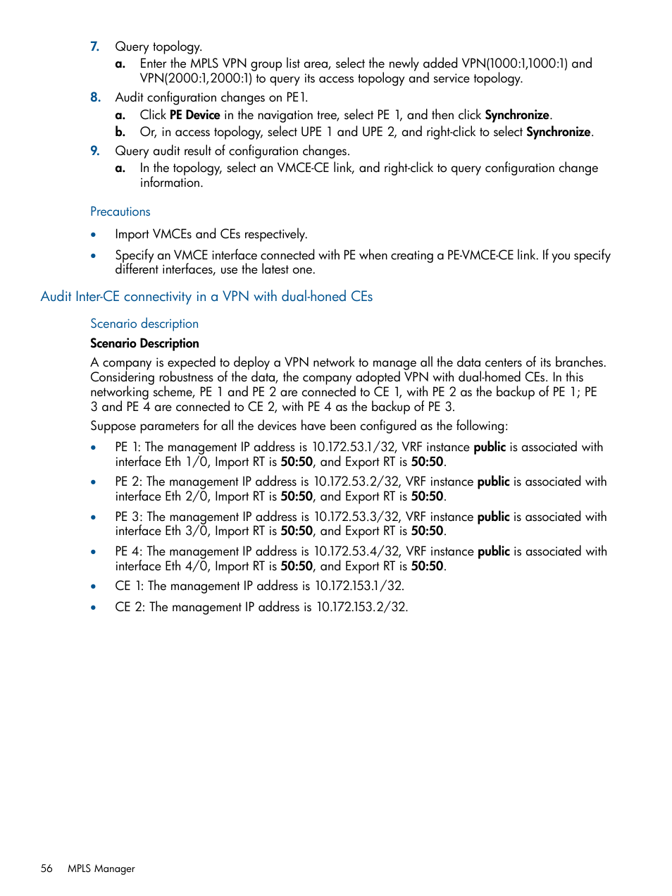 HP Intelligent Management Center Licenses User Manual | Page 56 / 140