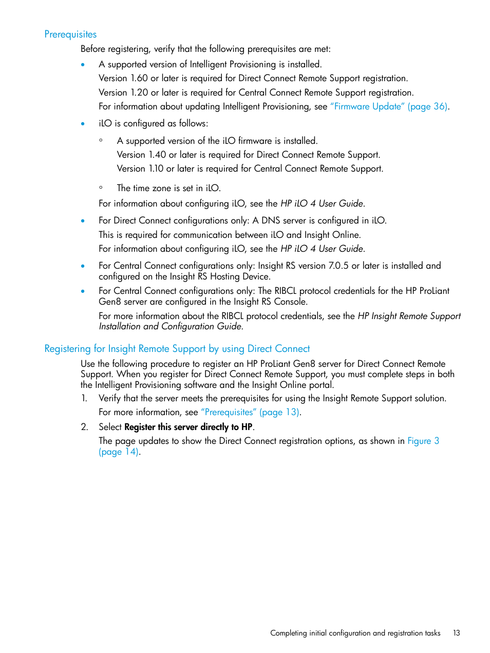Prerequisites | HP ProLiant DL320e Gen8 Server User Manual | Page 13 / 91