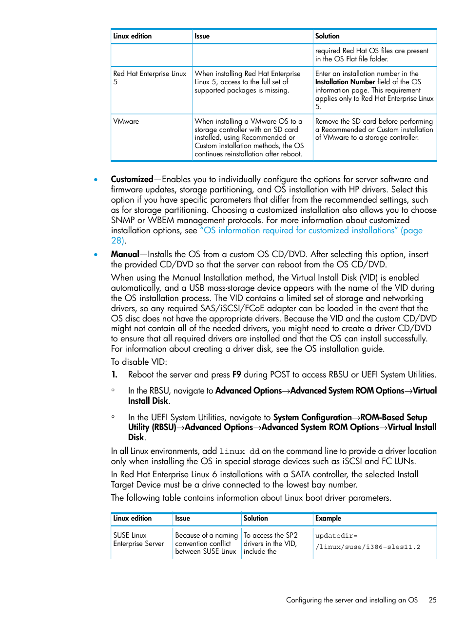 HP ProLiant DL320e Gen8 Server User Manual | Page 25 / 91