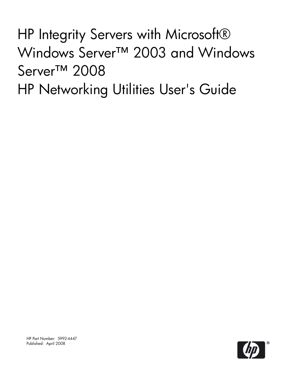 HP Integrity rx7620 Server User Manual | 19 pages