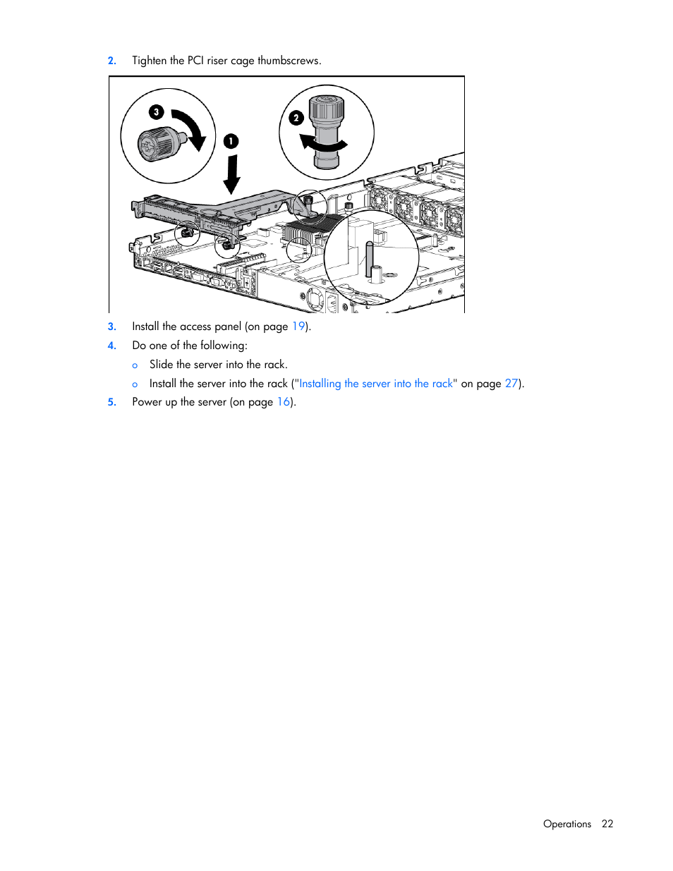 HP ProLiant DL320e Gen8 Server User Manual | Page 22 / 96