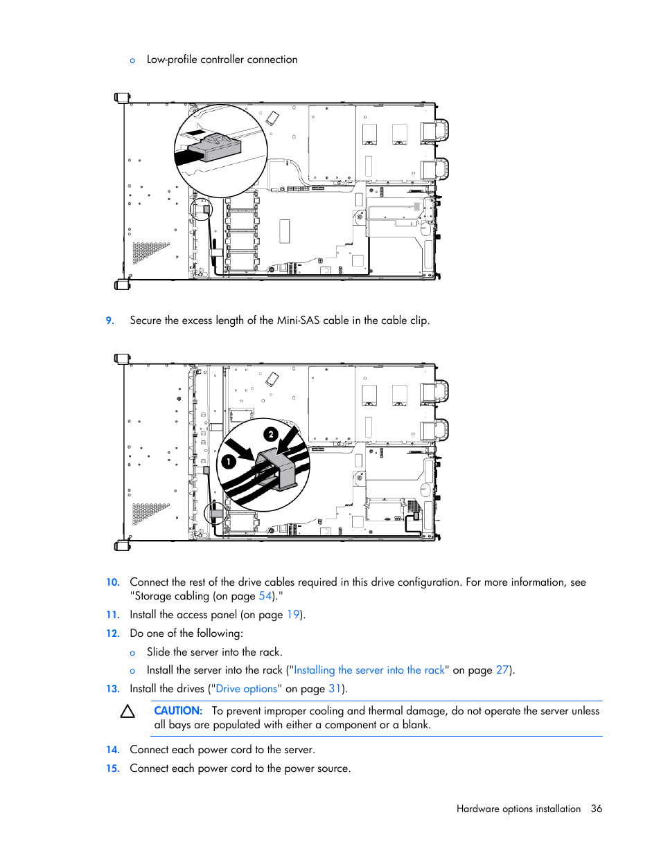 HP ProLiant DL320e Gen8 Server User Manual | Page 36 / 96