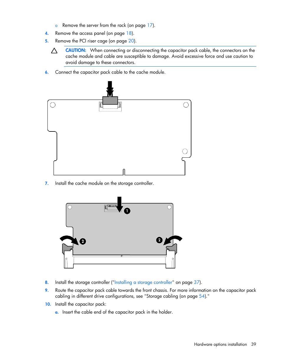 HP ProLiant DL320e Gen8 Server User Manual | Page 39 / 96