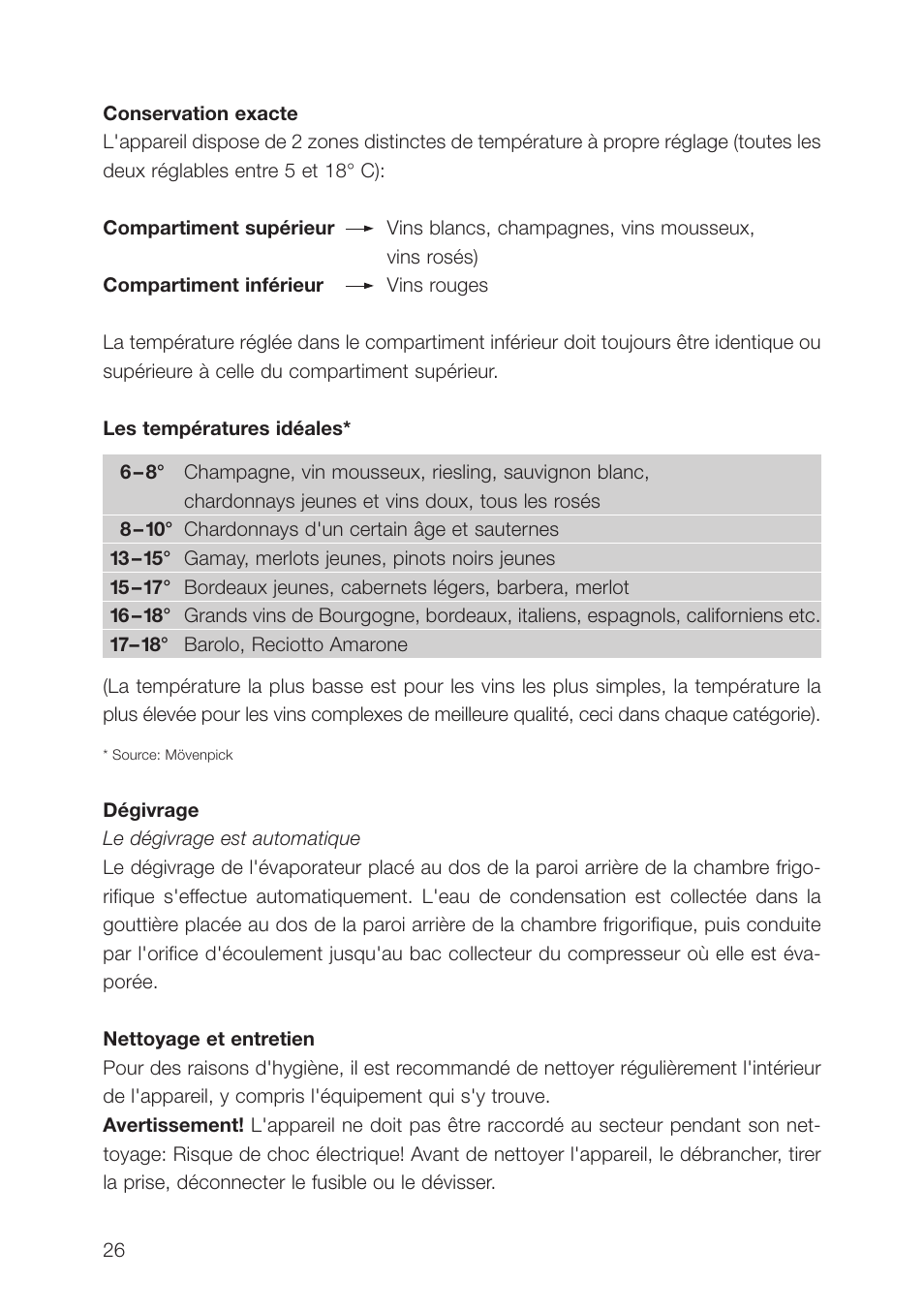 AEG SWS98820L0 User Manual | Page 26 / 104