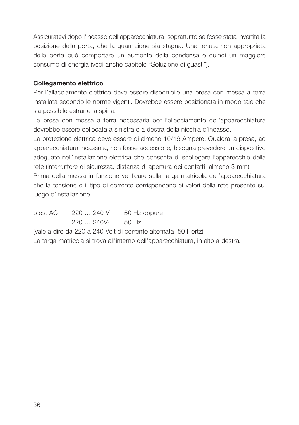 AEG SWS98820L0 User Manual | Page 36 / 104
