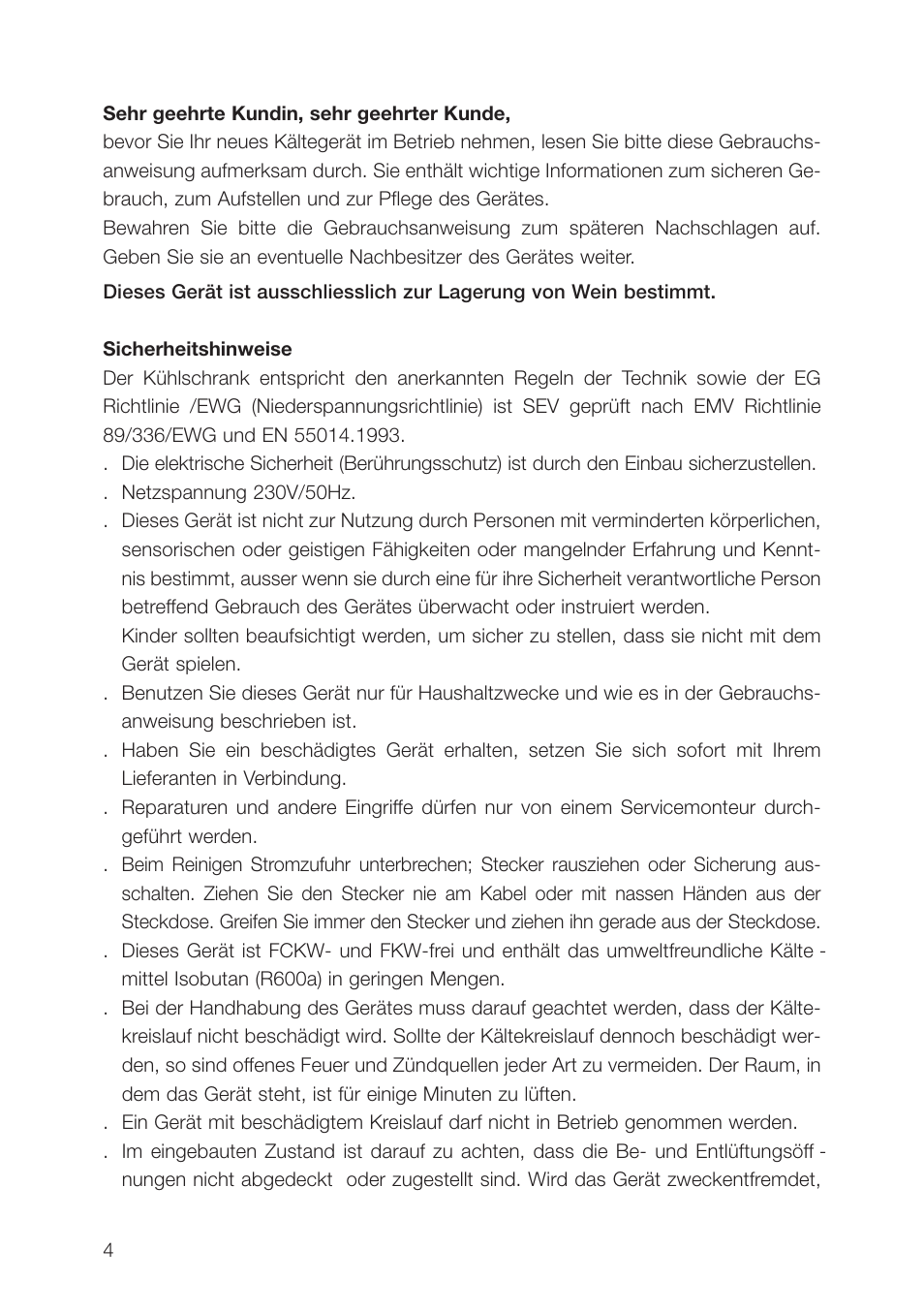 AEG SWS98820L0 User Manual | Page 4 / 104