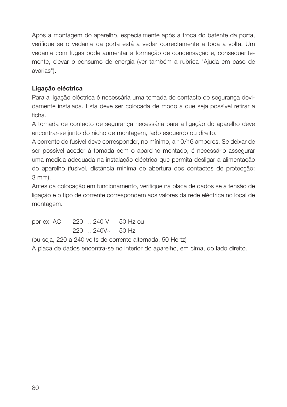 AEG SWS98820L0 User Manual | Page 80 / 104