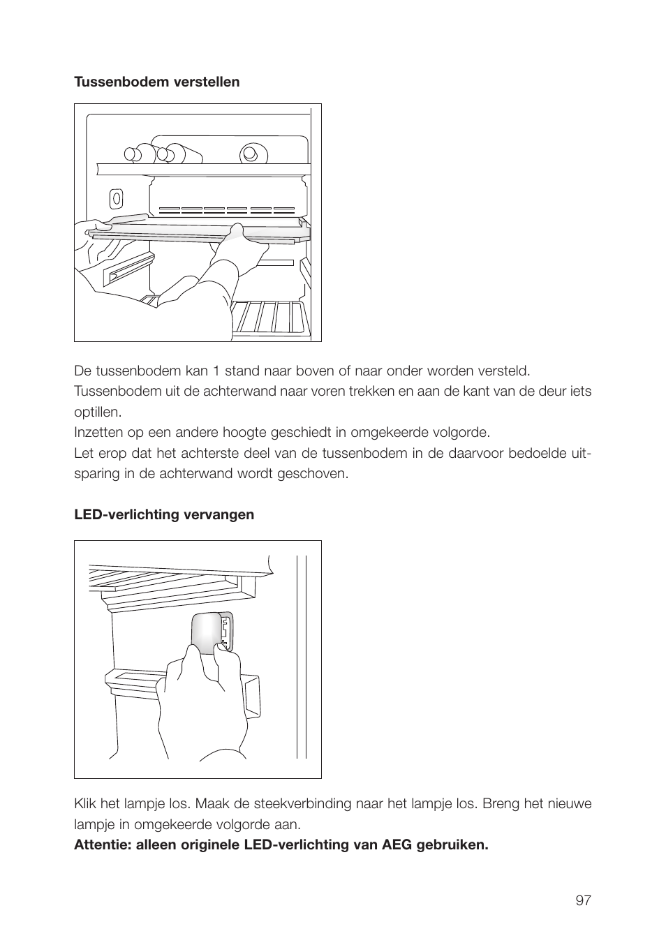 AEG SWS98820L0 User Manual | Page 97 / 104