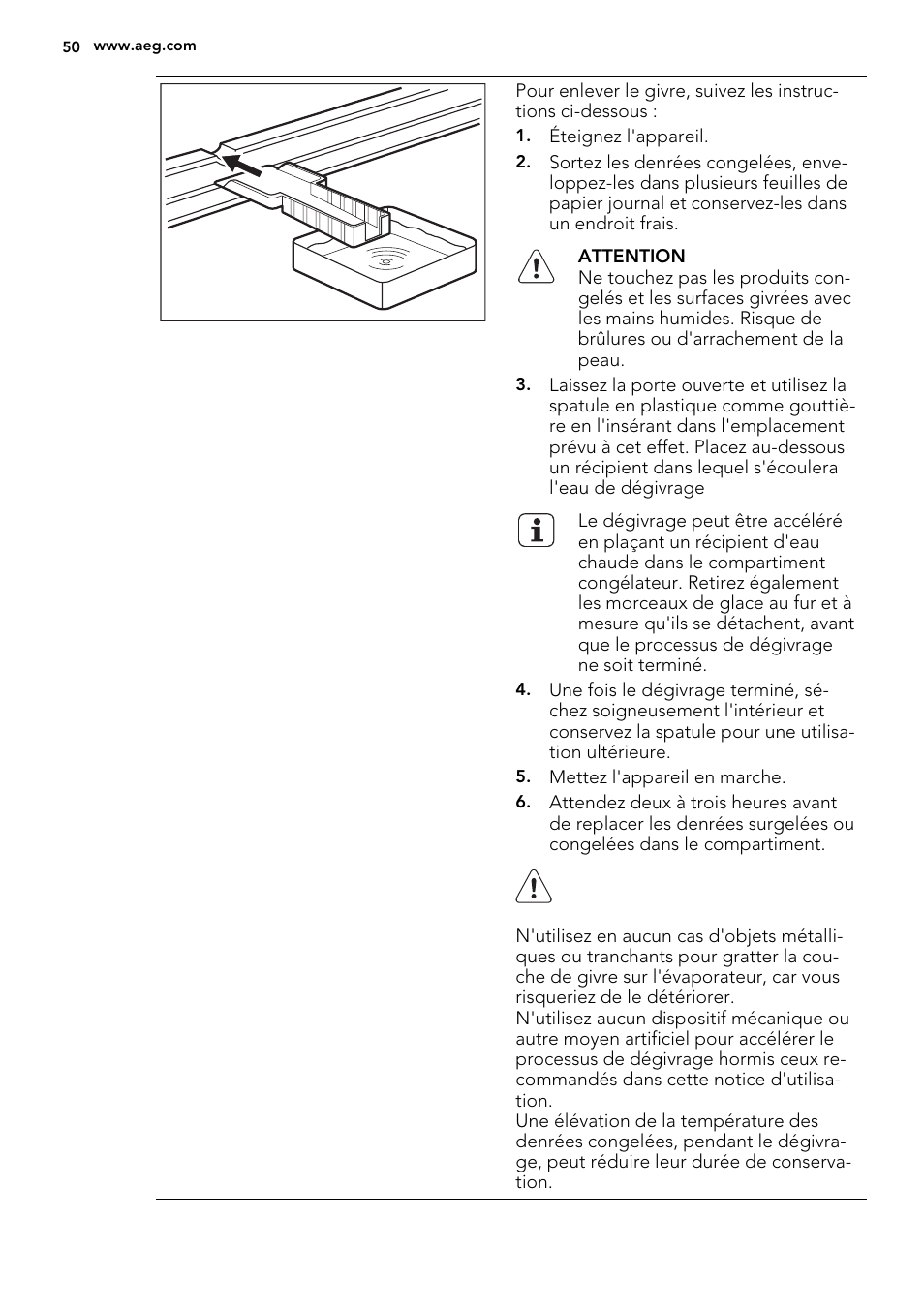 AEG SCS41800S0 User Manual | Page 50 / 84