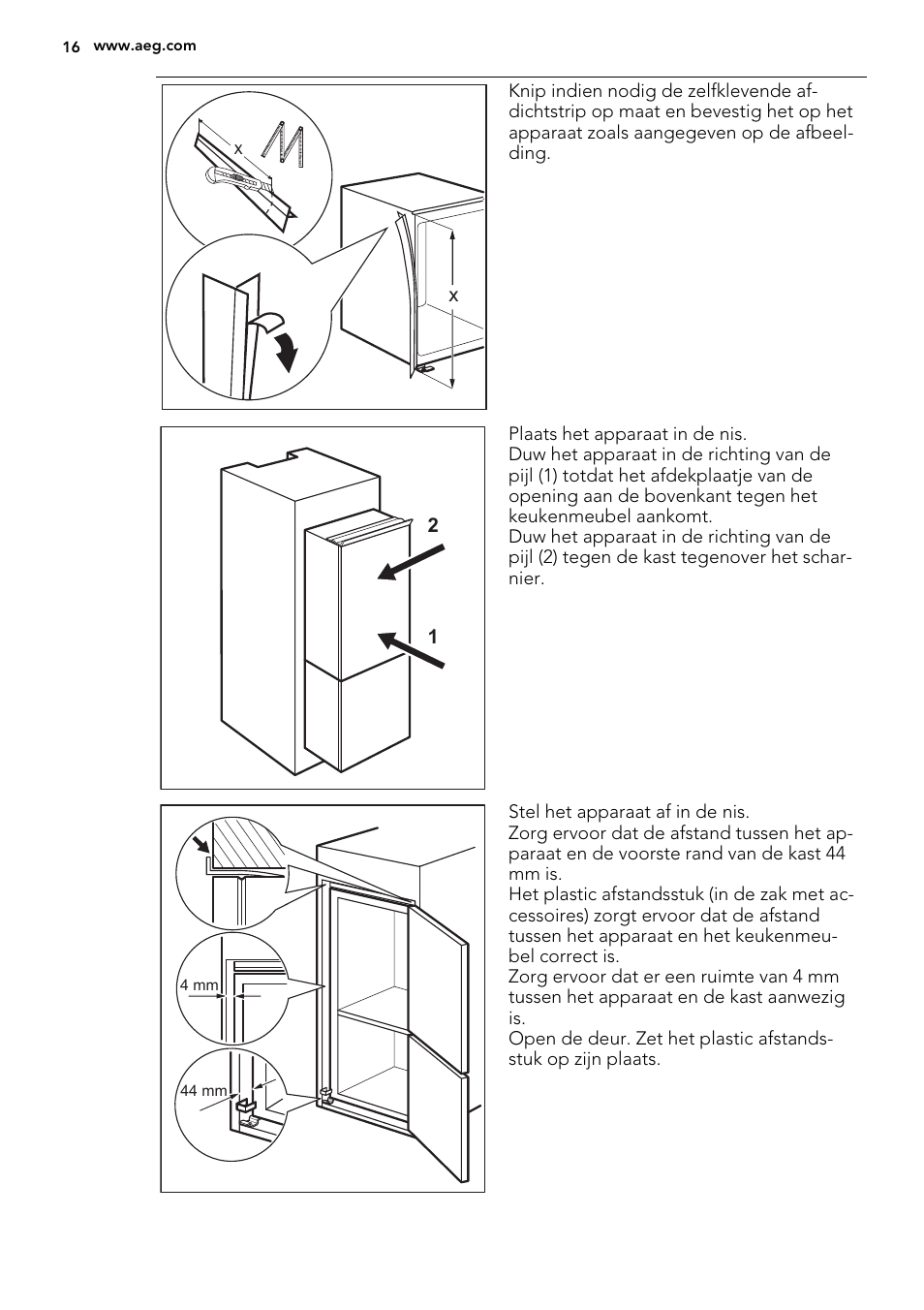 AEG SCS51400S1 User Manual | Page 16 / 92