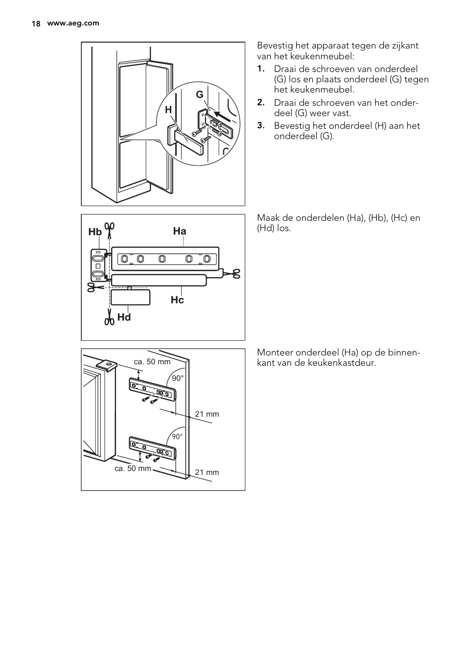 AEG SCS51400S1 User Manual | Page 18 / 92