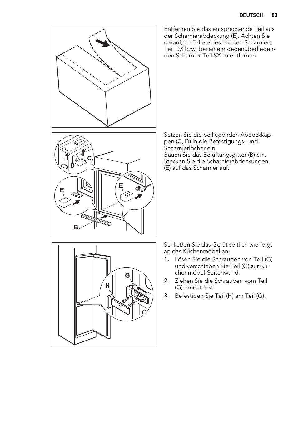 AEG SCS51400S1 User Manual | Page 83 / 92