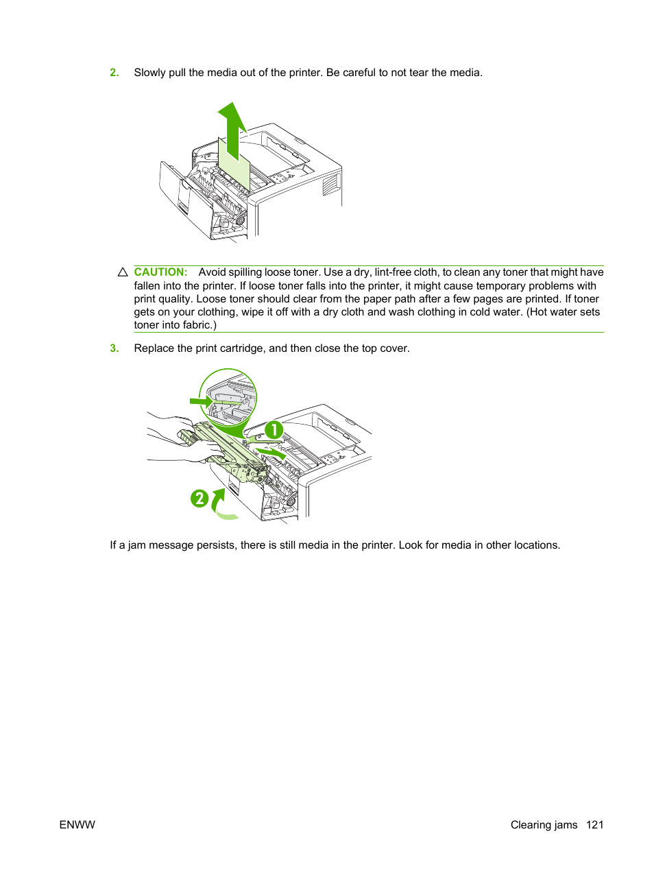 HP LaserJet 5200 Printer series User Manual | Page 133 / 212