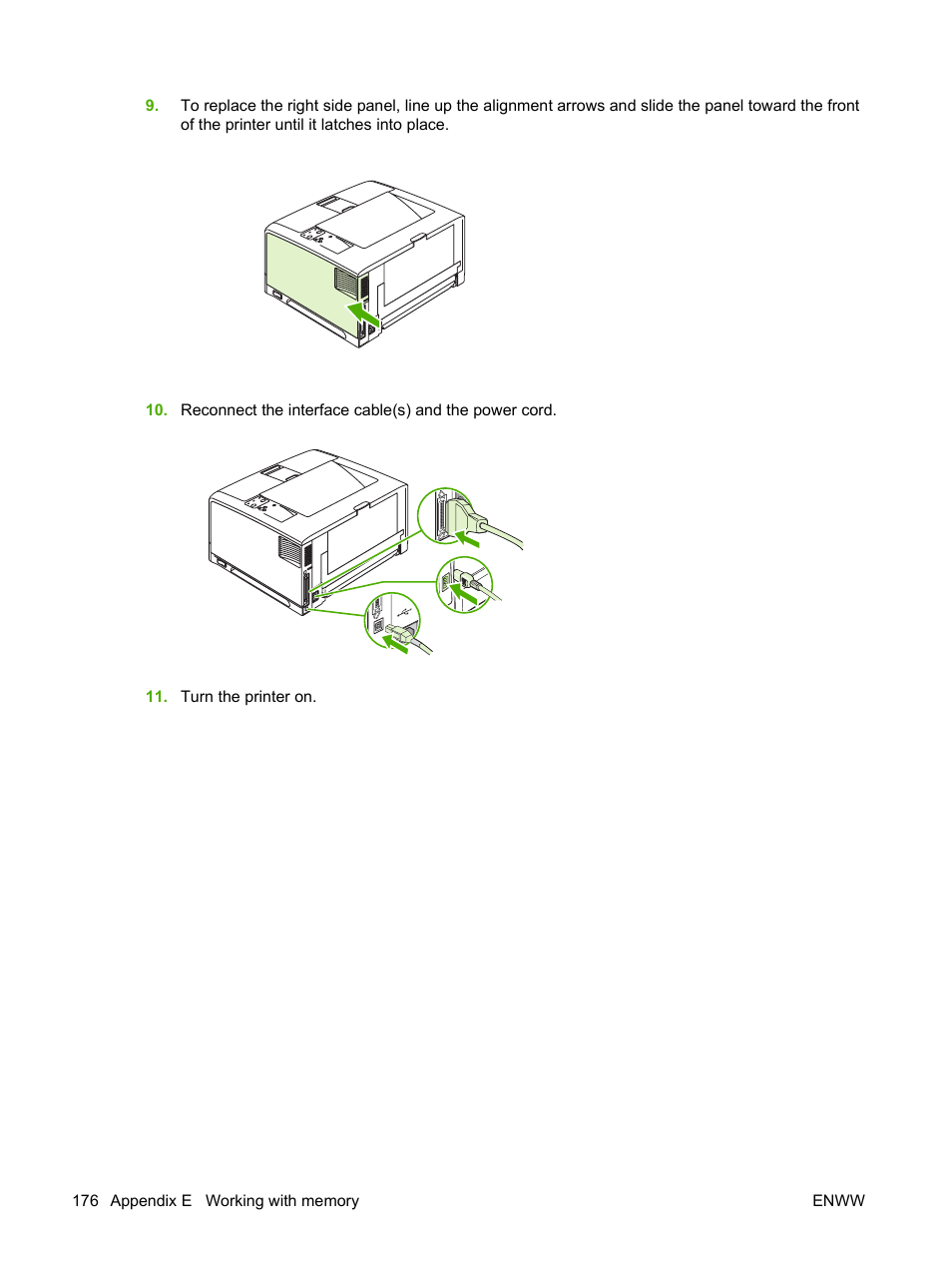 HP LaserJet 5200 Printer series User Manual | Page 188 / 212