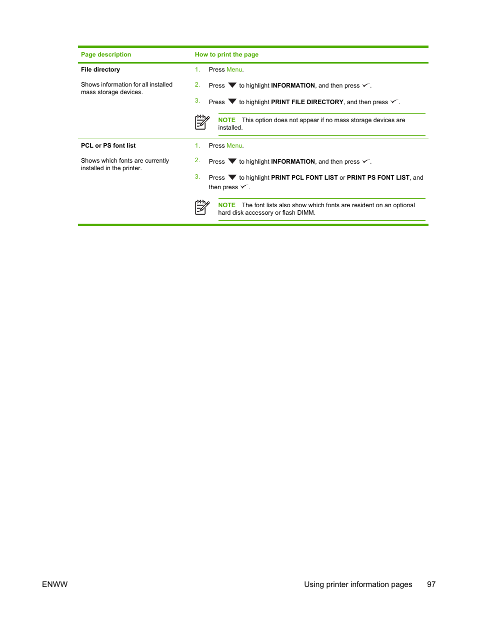 HP LaserJet 5200 Printer series User Manual | Page 111 / 248