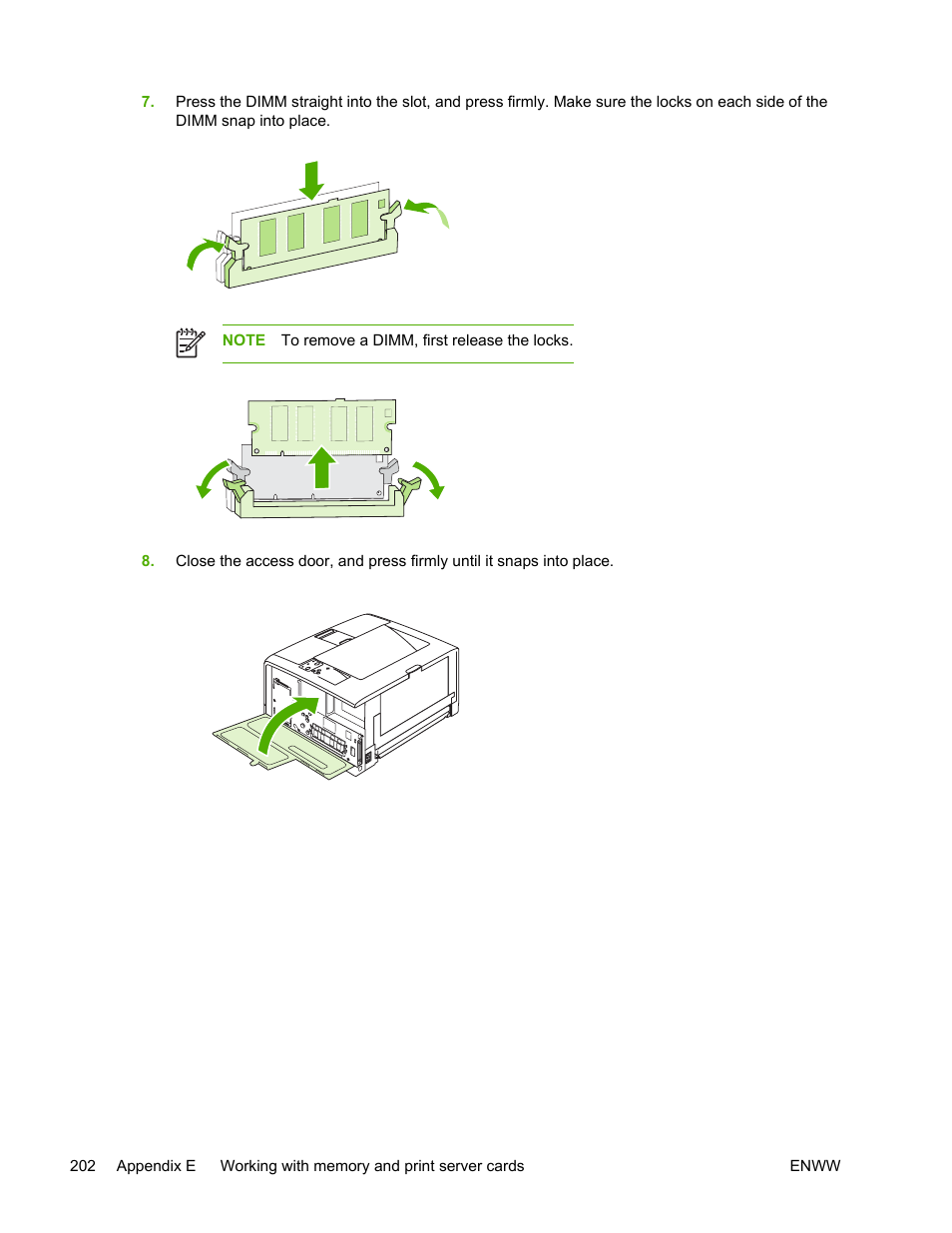 HP LaserJet 5200 Printer series User Manual | Page 216 / 248
