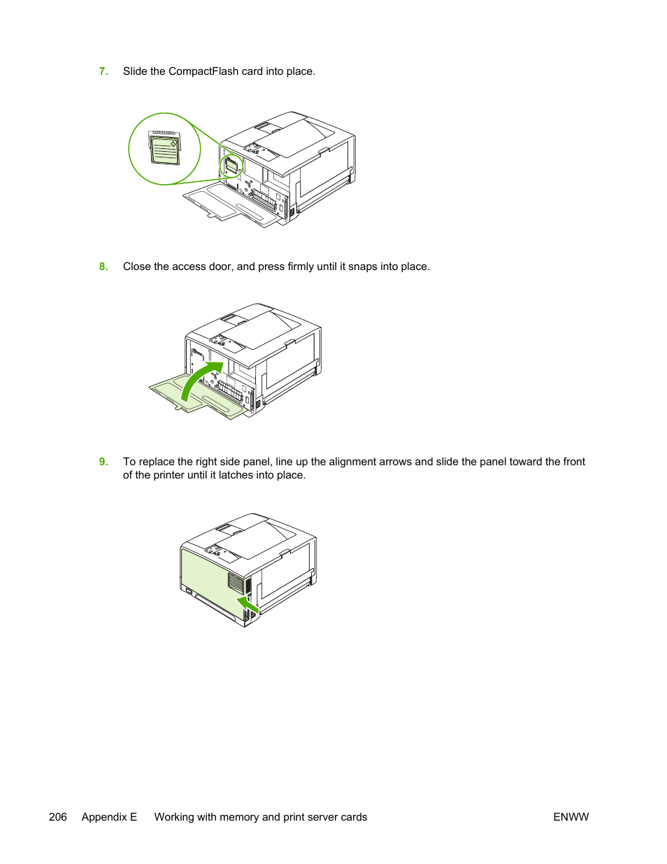 HP LaserJet 5200 Printer series User Manual | Page 220 / 248