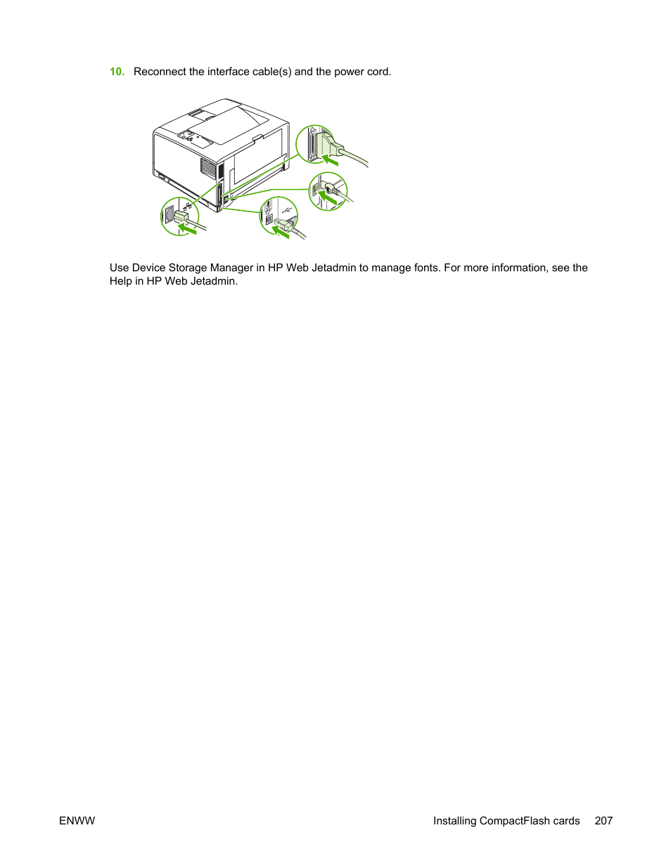 HP LaserJet 5200 Printer series User Manual | Page 221 / 248