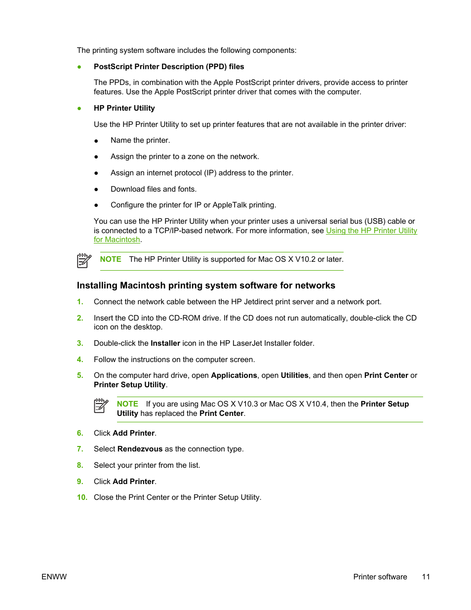 HP LaserJet 5200 Printer series User Manual | Page 25 / 248