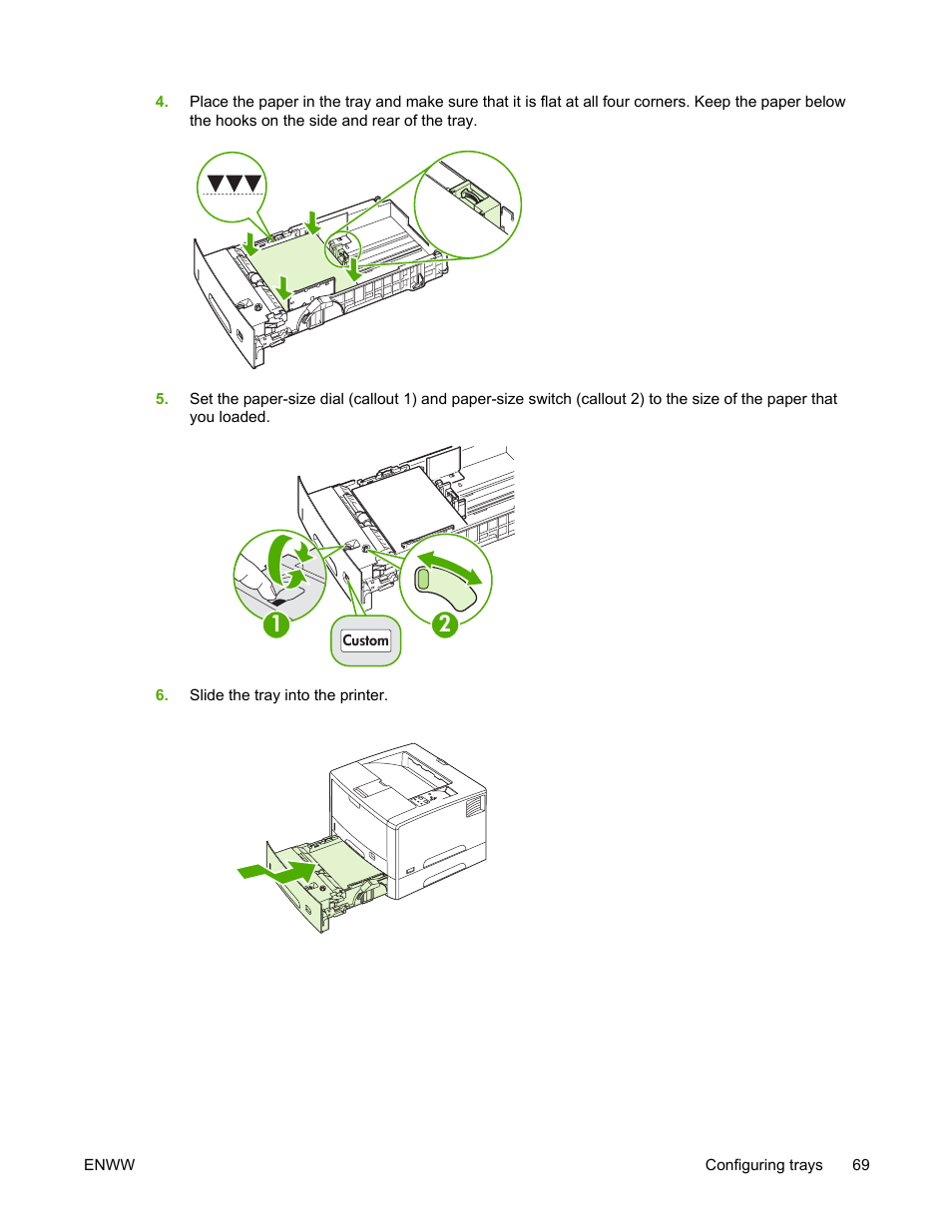 HP LaserJet 5200 Printer series User Manual | Page 83 / 248
