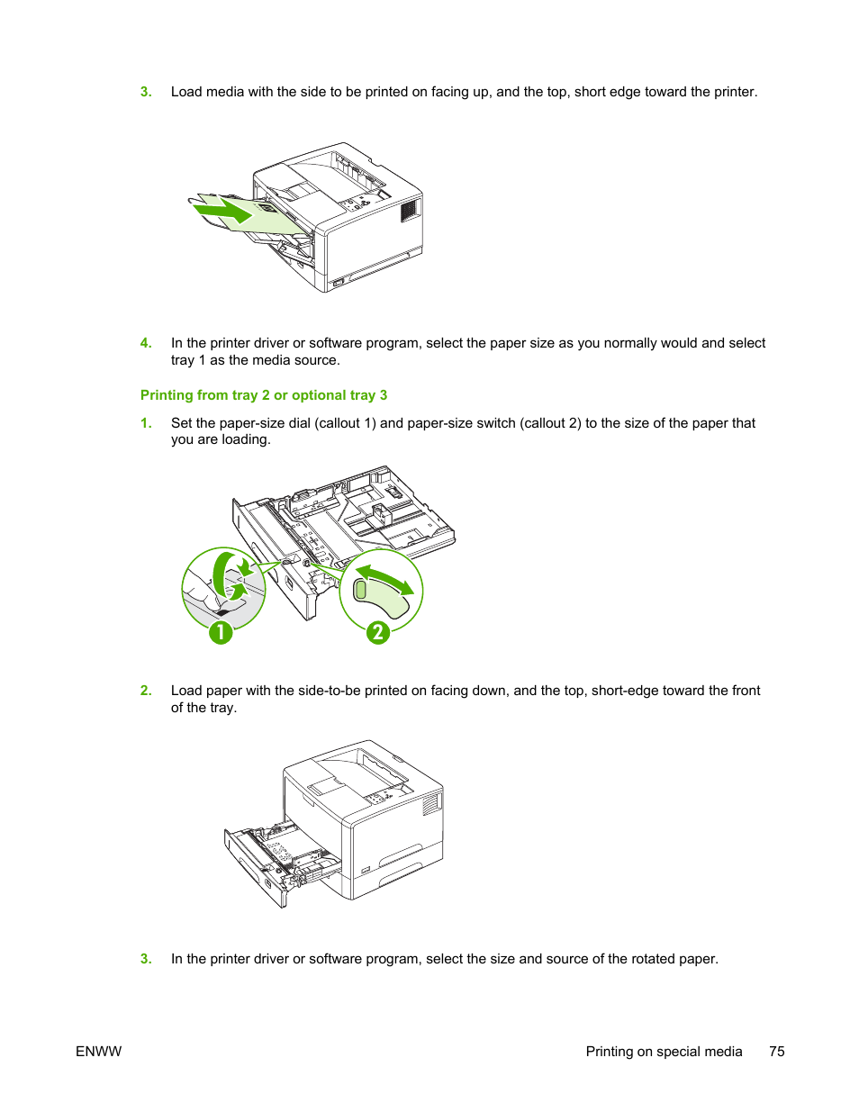 HP LaserJet 5200 Printer series User Manual | Page 89 / 248