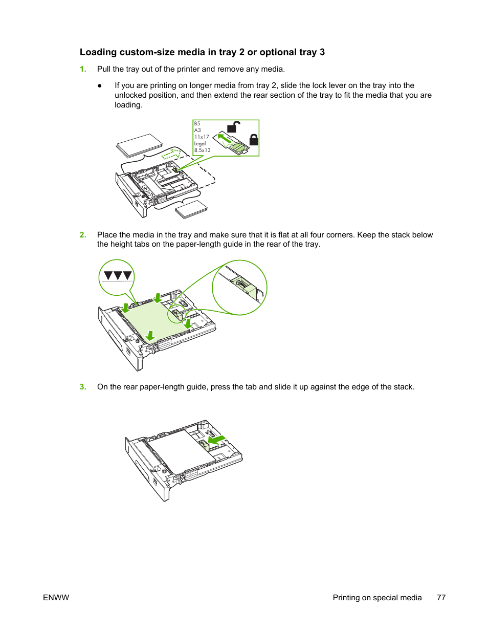 HP LaserJet 5200 Printer series User Manual | Page 91 / 248