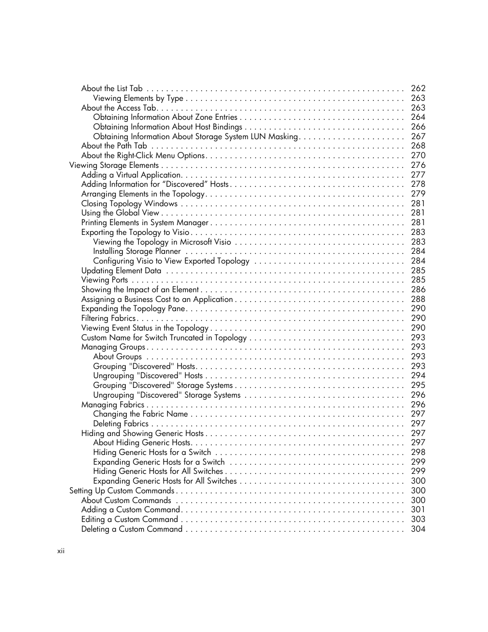 HP Storage Essentials NAS Manager Software User Manual | Page 12 / 770