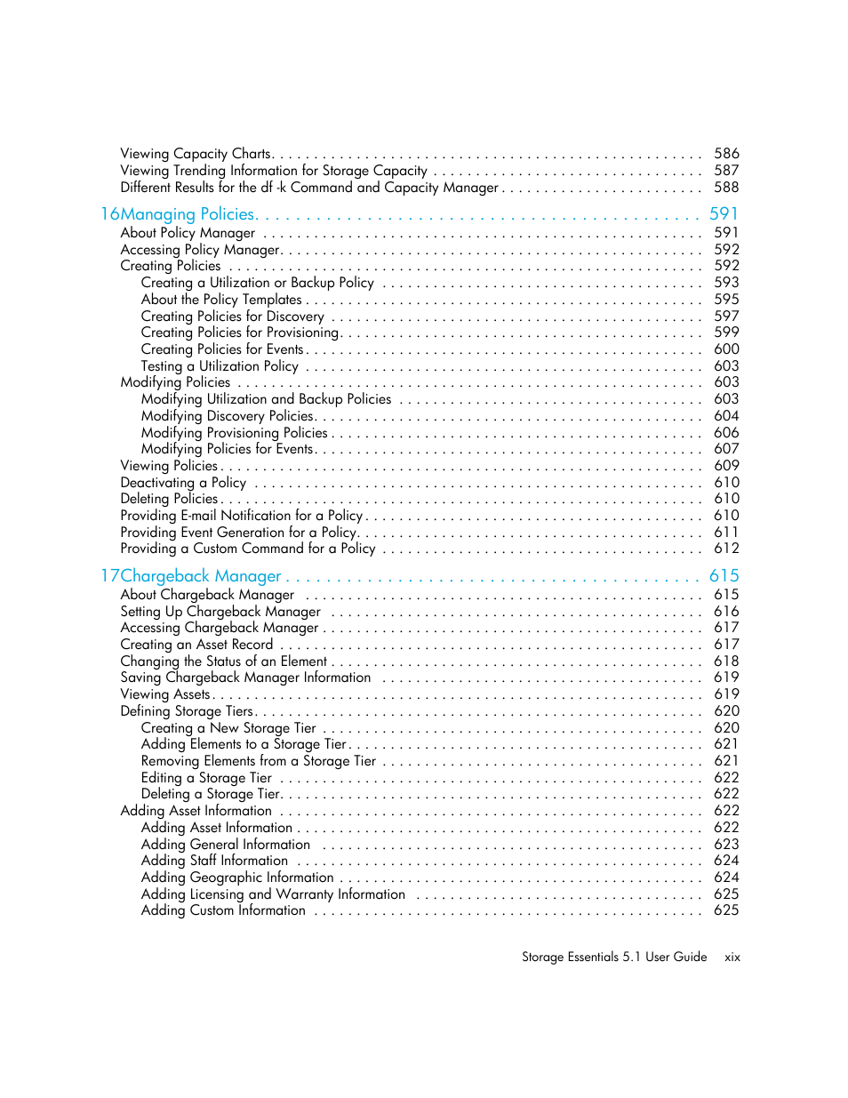 HP Storage Essentials NAS Manager Software User Manual | Page 19 / 770