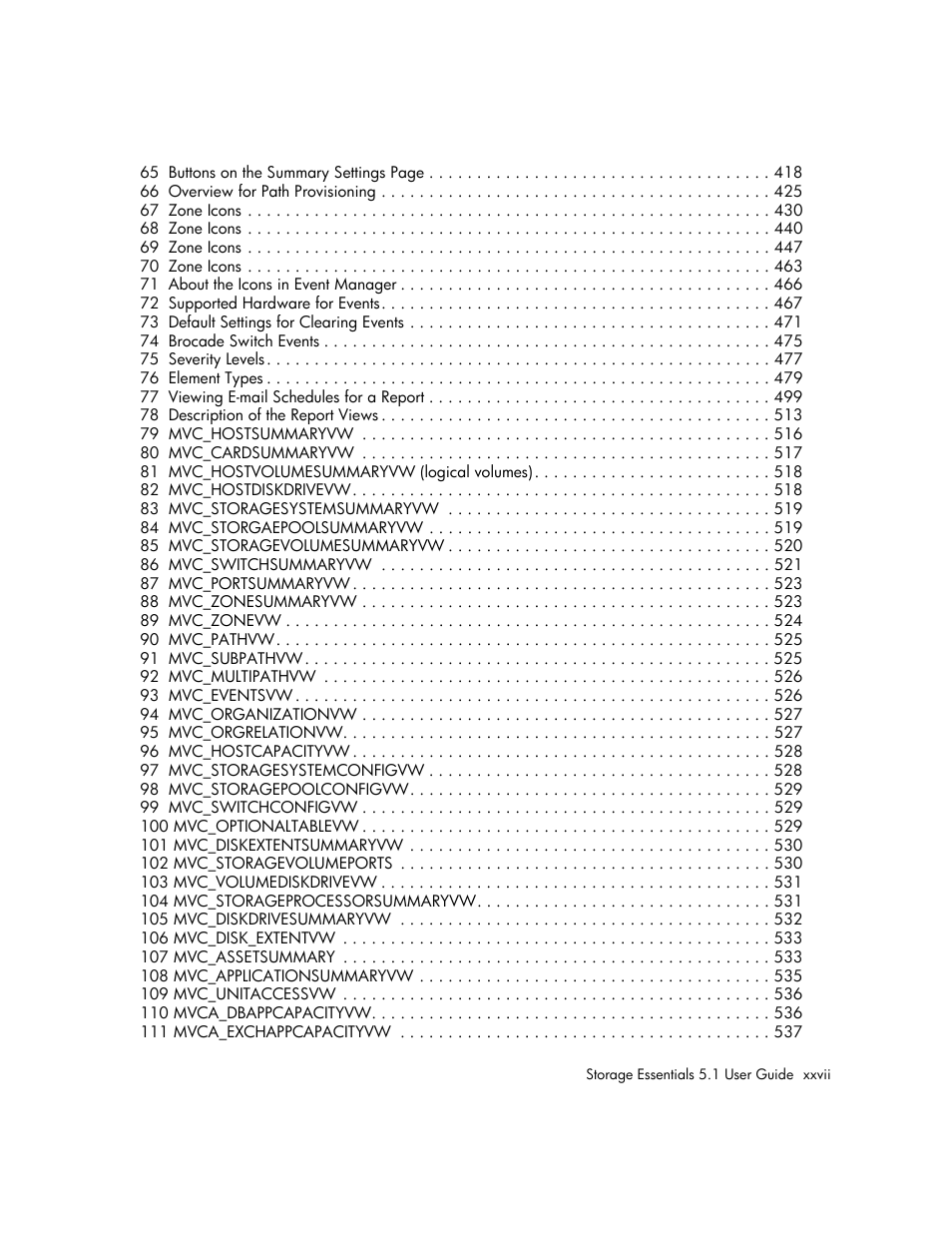 HP Storage Essentials NAS Manager Software User Manual | Page 27 / 770