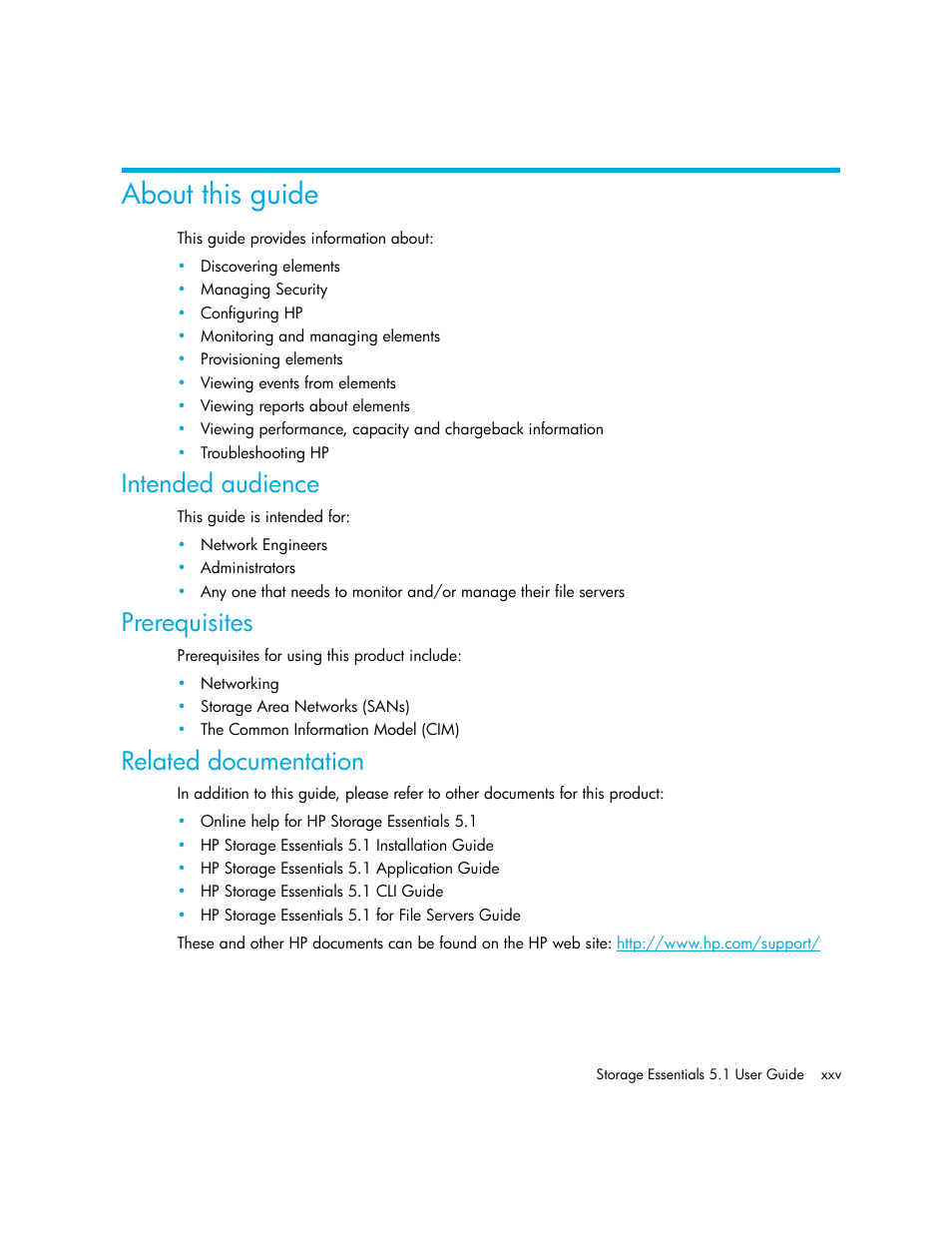 HP Storage Essentials NAS Manager Software User Manual | Page 29 / 770