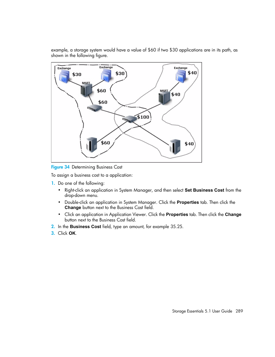 34 determining business cost | HP Storage Essentials NAS Manager Software User Manual | Page 321 / 770