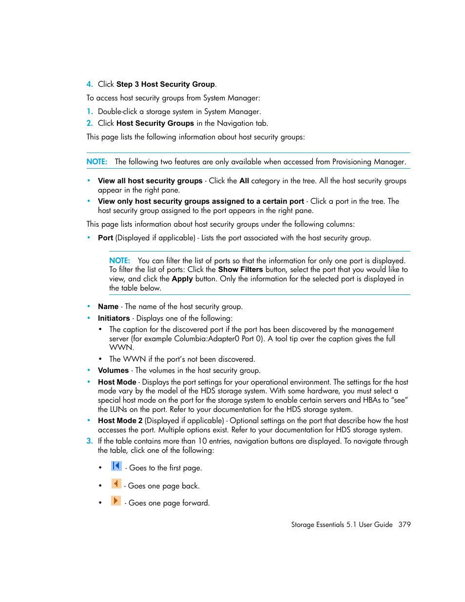 HP Storage Essentials NAS Manager Software User Manual | Page 411 / 770