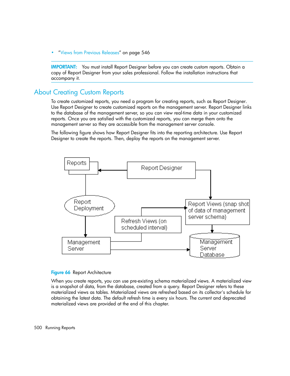 About creating custom reports, 66 report architecture | HP Storage Essentials NAS Manager Software User Manual | Page 532 / 770