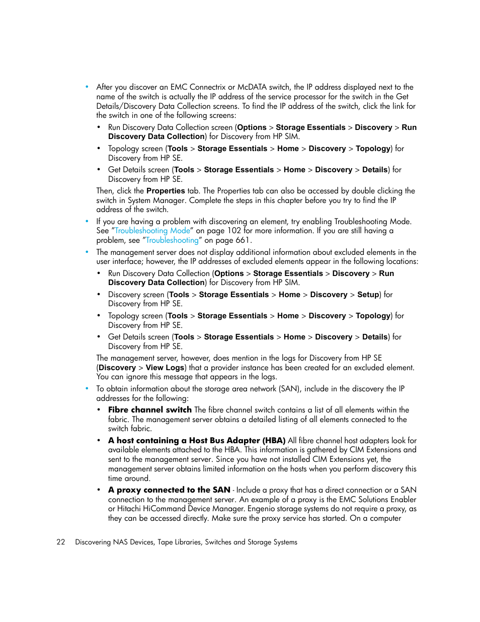 HP Storage Essentials NAS Manager Software User Manual | Page 54 / 770