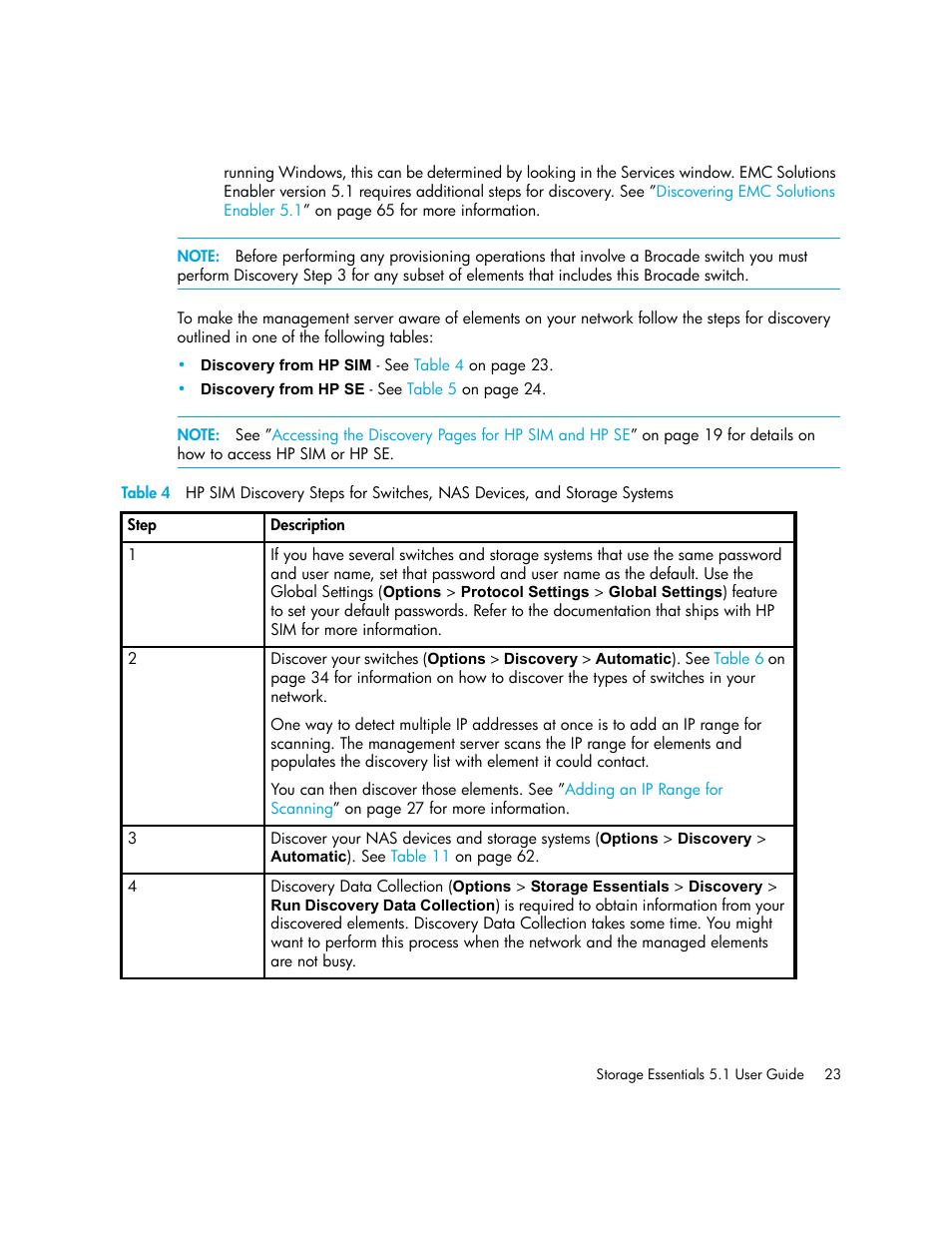 HP Storage Essentials NAS Manager Software User Manual | Page 55 / 770