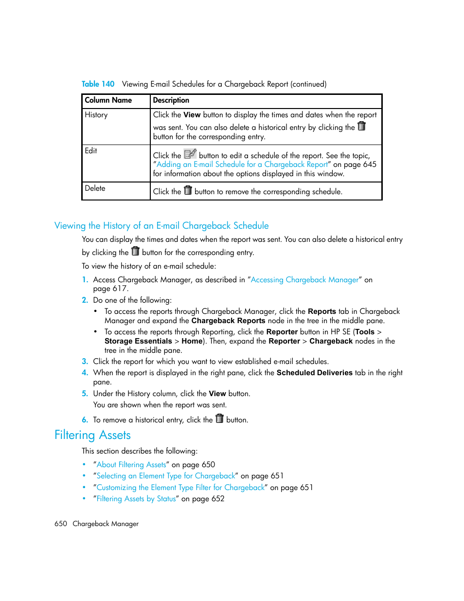 Filtering assets | HP Storage Essentials NAS Manager Software User Manual | Page 682 / 770