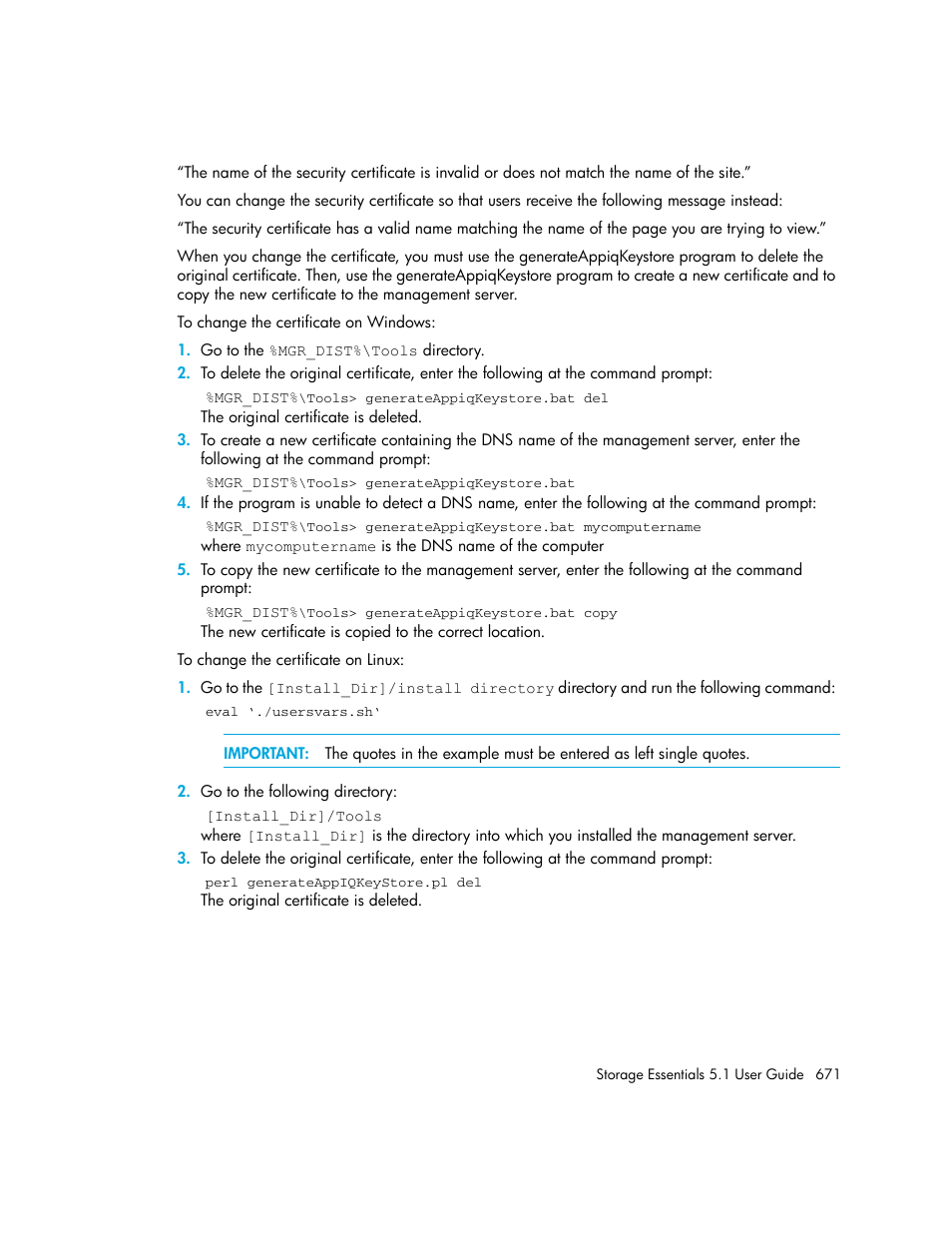 HP Storage Essentials NAS Manager Software User Manual | Page 703 / 770