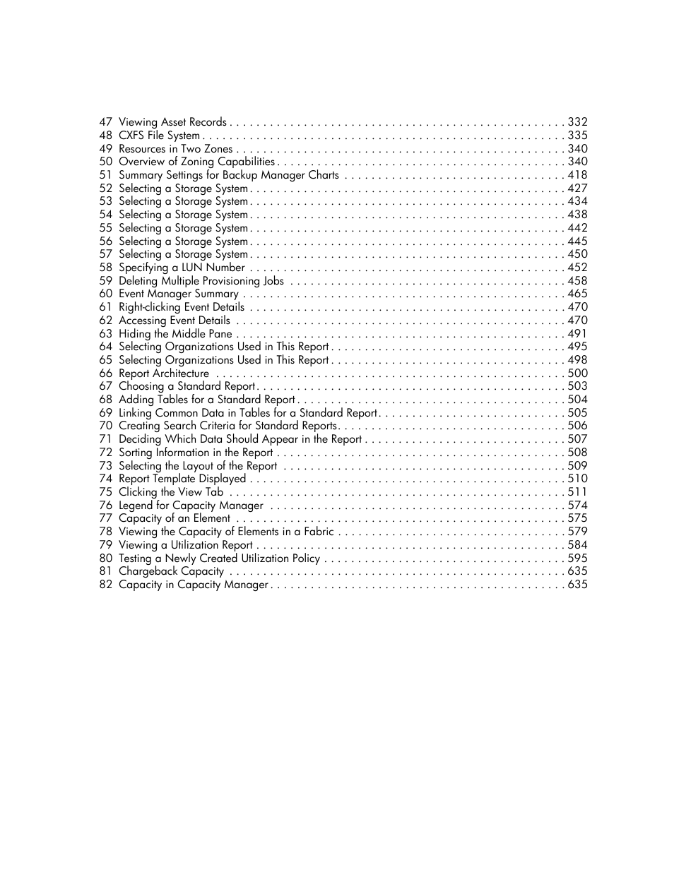 HP Storage Essentials NAS Manager Software User Manual | Page 762 / 770