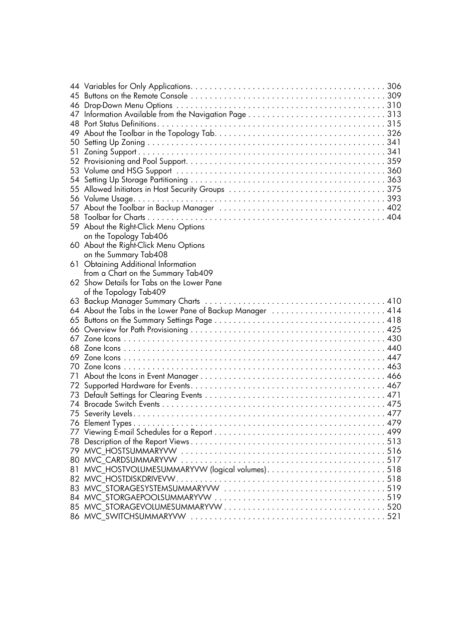 HP Storage Essentials NAS Manager Software User Manual | Page 766 / 770