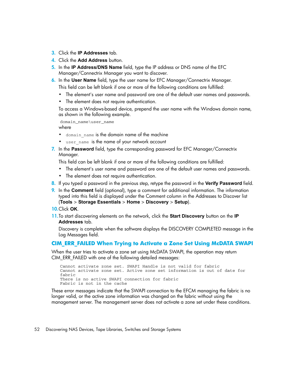 HP Storage Essentials NAS Manager Software User Manual | Page 84 / 770