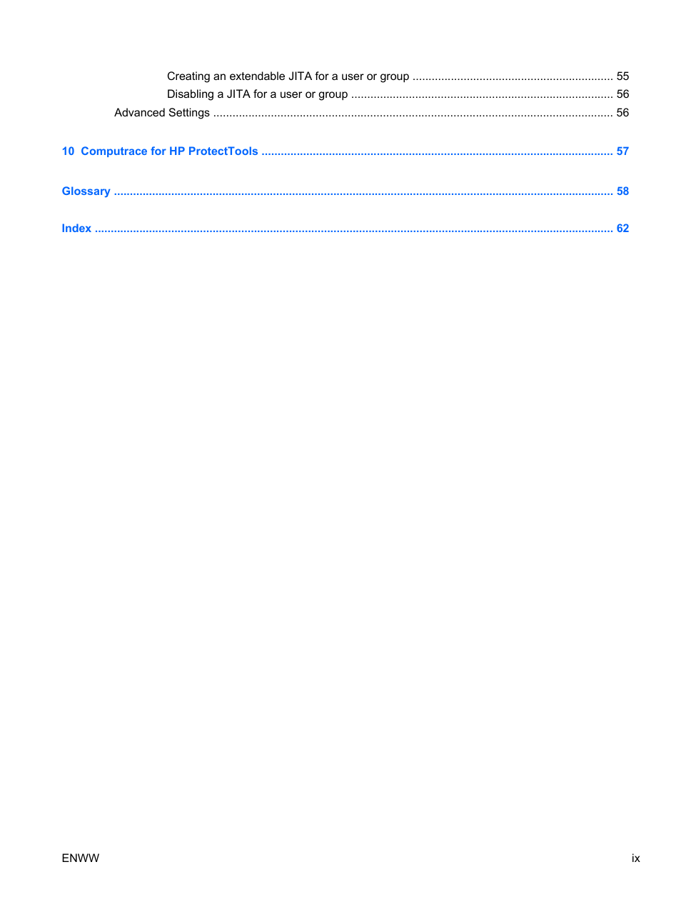 HP HP ProtectTools Security Software, Version 6.0 (User Guide) User Manual | Page 9 / 74