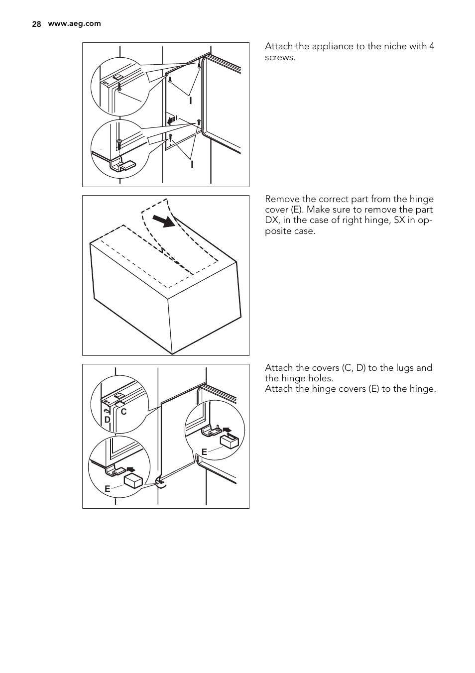 AEG SKS41200S0 User Manual | Page 28 / 68