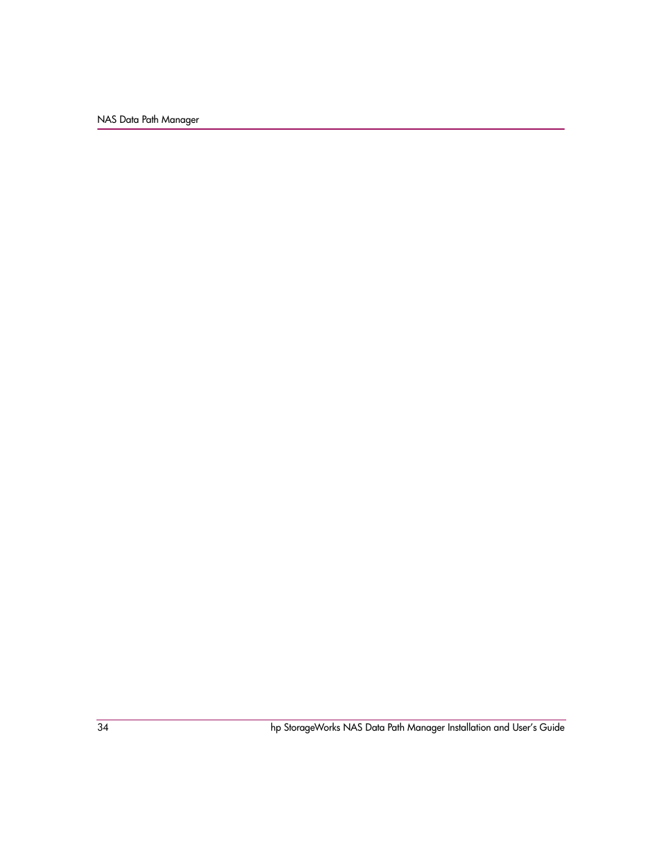 HP StorageWorks NAS Data Path Manager Software User Manual | Page 34 / 42