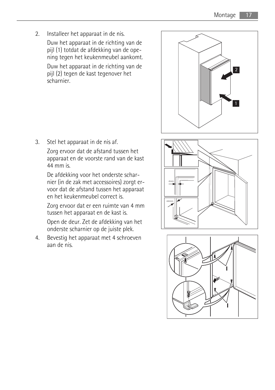 AEG SKS51040S0 User Manual | Page 17 / 92