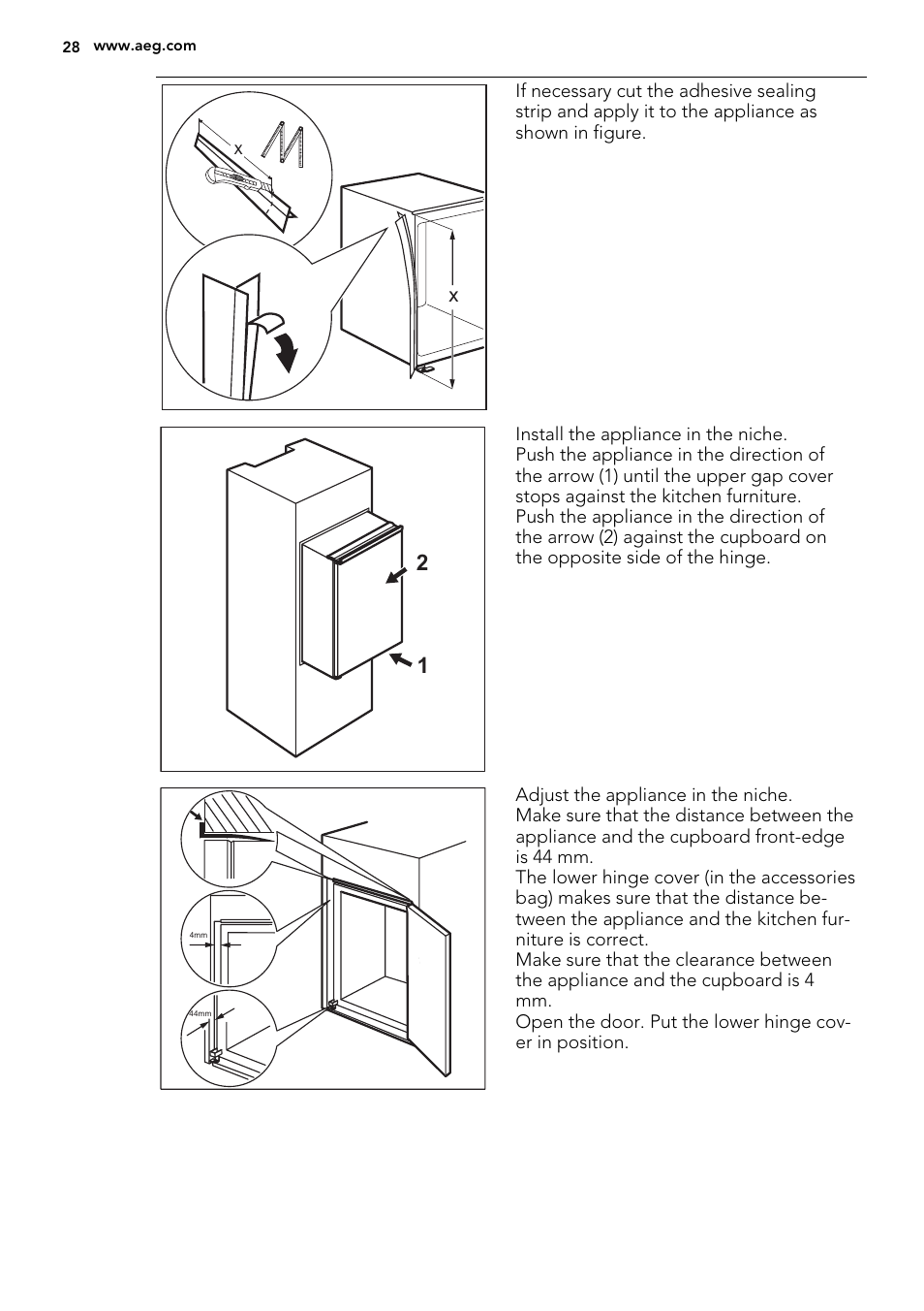 AEG SKS51200S0 User Manual | Page 28 / 88