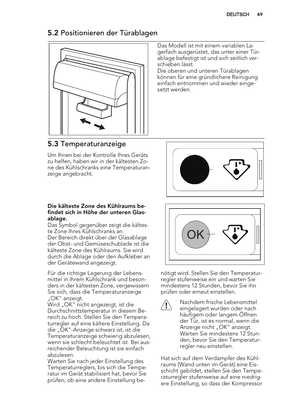 AEG SKS58200F0 User Manual | Page 49 / 60